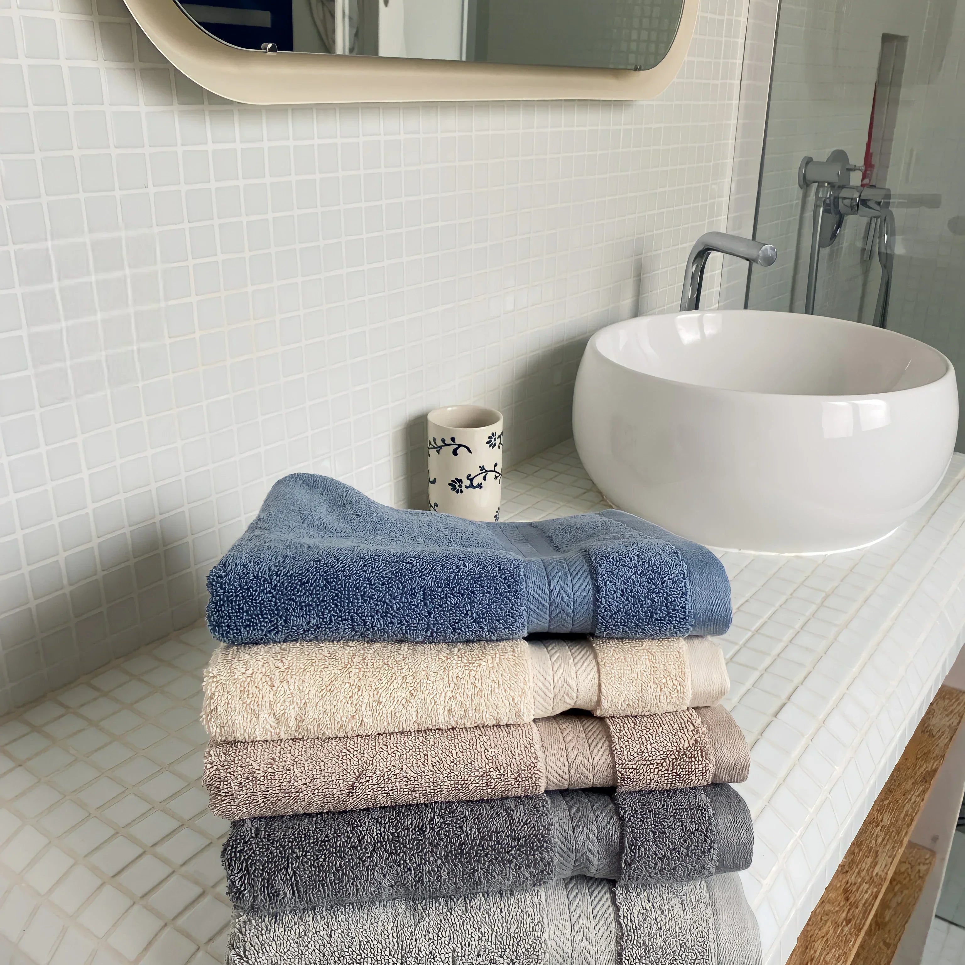 Linge de couleur