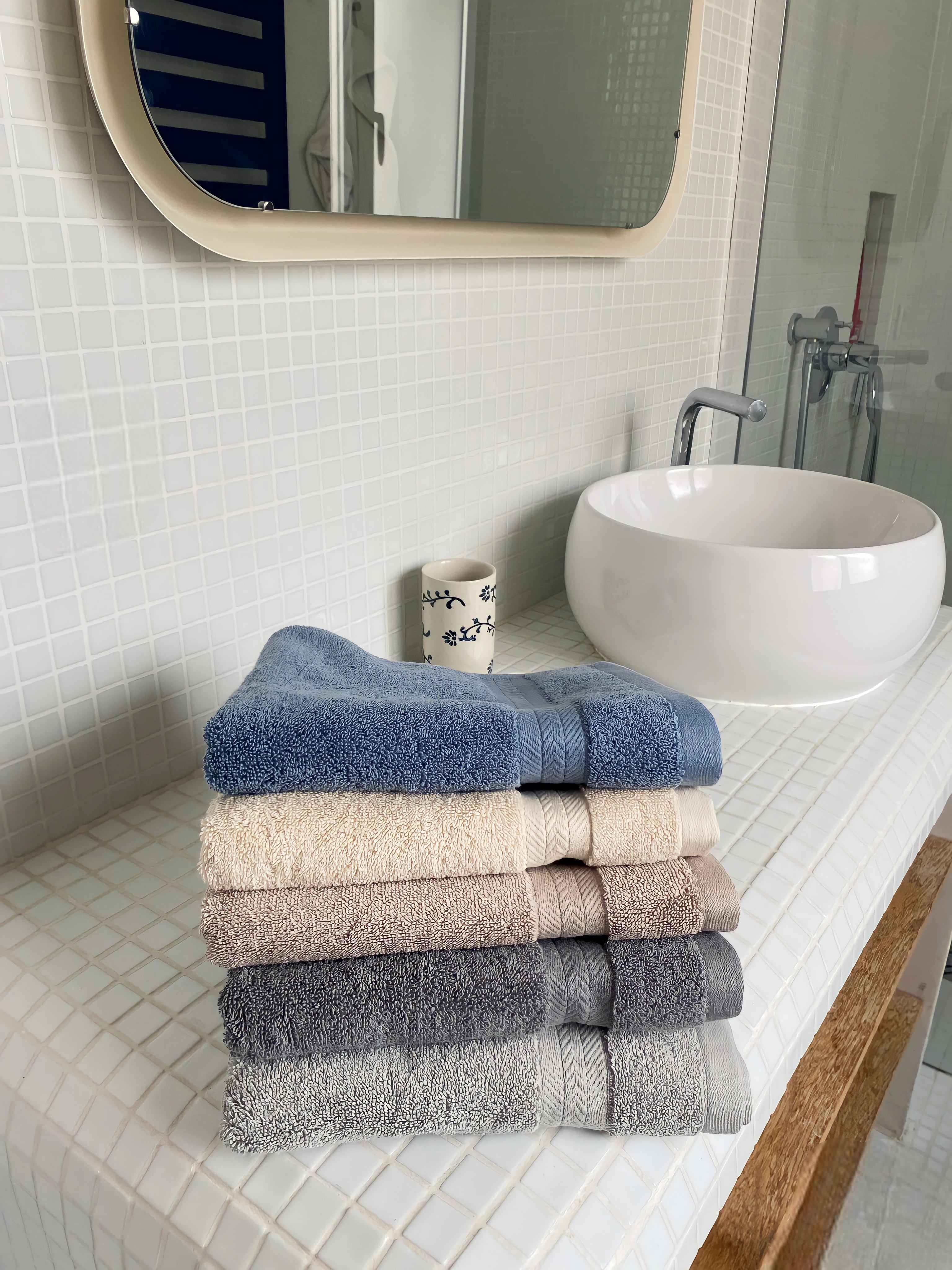 Serviettes de bain Colors