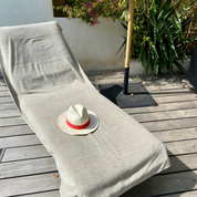 Serviette de piscine Taupe